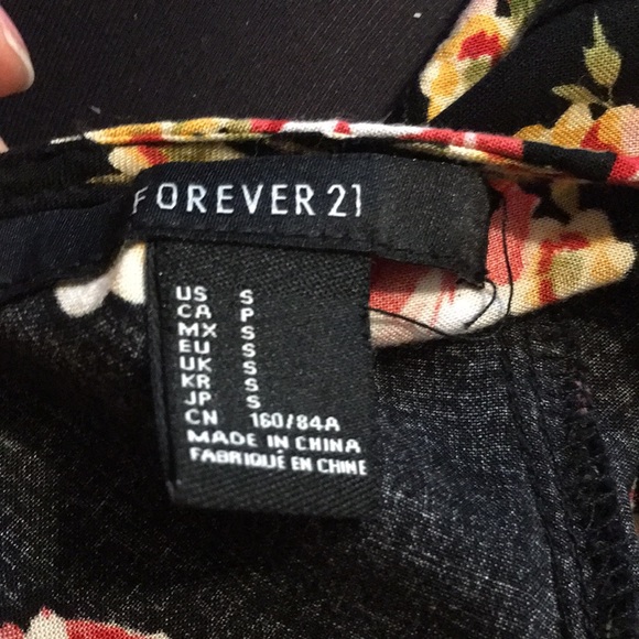 Forever 21 Floral Mini Dress with Low Back - Picture 8 of 9